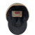 Inside view of Stormy Kromer Mackinaw Cap showing flannel lining and large branded woven label.