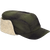 Image of Stormy Kromer Bergland Cap: a flat-top style wool winter cap with a square-cornered brim and sherpa-lined earflaps that snap up.