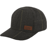 Image of Stormy Kromer Adjustable Curveball Cap: a wool baseball cap with leather patch with Stormy Kromer label in the front right.