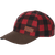 45 degree angle view of the Waxed Cotton Curveball Cap: A traditional baseball cap made in solid waxed cotton fabric with a leather Stormy Kromer logo patch on the front.
