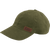 45 degree angle view of the Waxed Cotton Curveball Cap: A traditional baseball cap made in solid waxed cotton fabric with a leather Stormy Kromer logo patch on the front.