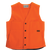 Front view of the Button Vest: A traditional button-front wool vest with large patch pockets on the front.
