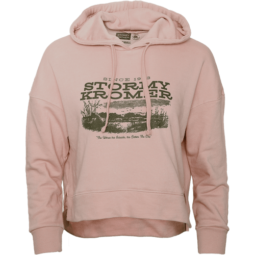 Ladies Terry Hoodie - Kromer Landscape