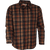 Front view of The Wool Shirt - a button up, long-sleeve shirt with two chest pockets.